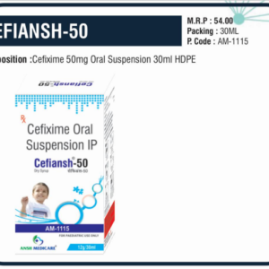 CEFIANSH-50 (Cefixime 50mg)