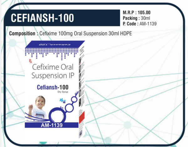 CEFIANSH-100 (Cefixime 100mg)