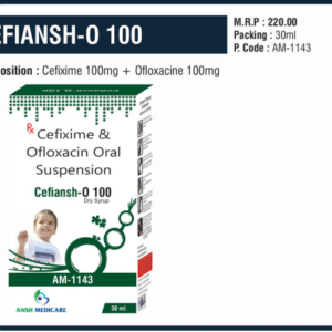 CEFIANSH-O 100 (Cefixime 100mg ➕ Ofloxacin 100mg)