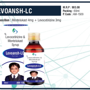 LEVOANSH-LC 60ML (Montelukast 4mg + Levocetirizine 3mg)