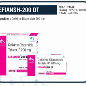 CEFIANSH-200 DT (Cefixime Dispersible 200 mg)