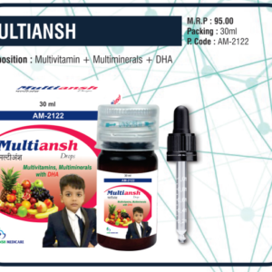MULTIANSH Drops (Multivitamins + Multiminerals + DHA)