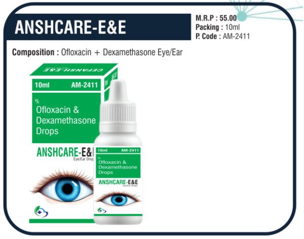 ANSHCARE-E&E Drops (Ofloxacin & Dexamethasone)
