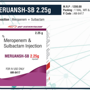 MERUANSH-SB 2.25g (Meropenem + Sulbactam)