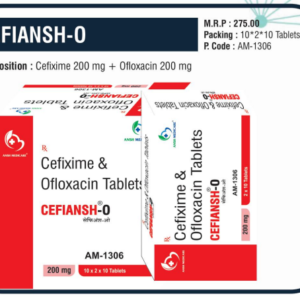 CEFIANSH-O (Cefixime 200 mg + Ofloxacin 200 mg)