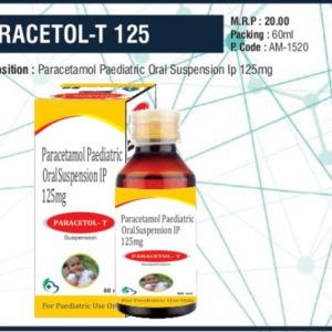 PARACETOL-T 125 (Paracetamol 125mg) 🌟