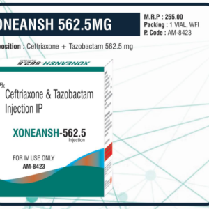 XONEANSH-562.5MG (Ceftriaxone + Tazobactam 562.5 mg) 🌟