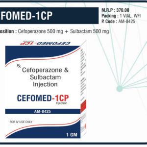 CEFOMED-1CP (Cefoperazone 500 mg + Sulbactam 500 mg)