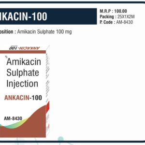 ANKACIN-100 (Amikacin Sulphate 100 mg) 🌟