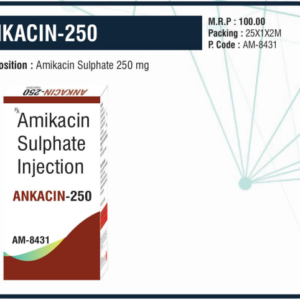 ANKACIN-250 (Amikacin Sulphate 250 mg) 🌟