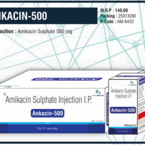 ANKACIN-500 (Amikacin Sulphate 500 mg) 🌟