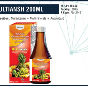 MULTIANSH 200ml (Multivitamin + Multiminerals + Antioxidant)