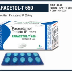 PARACETOL-T 650 (Paracetamol IP 650mg)