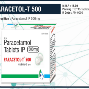 PARACETOL-T 500 (Paracetamol IP 500mg)