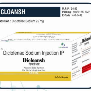 DICLOANSH (DICLOFENAC SODIUM 25MG)