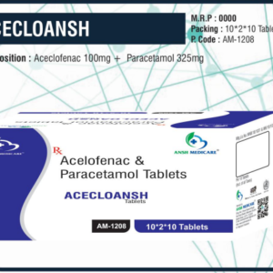 ACECLOANSH (Aceclofenac 100mg + Paracetamol 325mg)