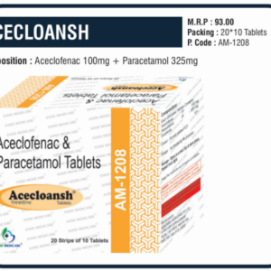 ACECLOANSH (Aceclofenac 100mg + Paracetamol 325mg)