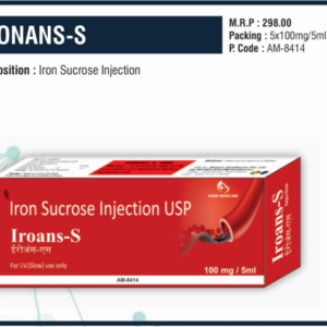 IRONANS-S (IRON SUCROSE 100MG/5ML)