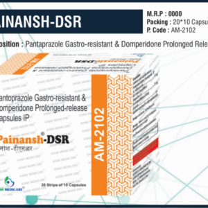 PAINANSH-DSR (Pantoprazole 40mg + Domperidone 30mg)
