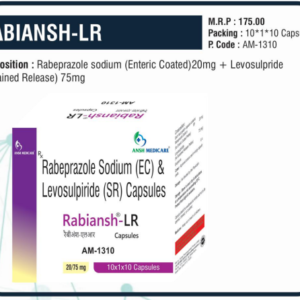RABIANSH-LR (Rabeprazole Sodium 20mg + Levosulpride 75mg)