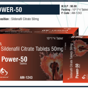 POWER-50 (Sildenafil Citrate 50mg)