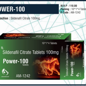 POWER-100 (Sildenafil Citrate 100mg)