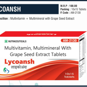 LYCOANSH 🌟 (Multivitamin + Multimineral with Grape Seed Extract)