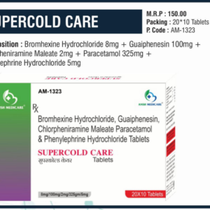 SUPERCOLD CARE 🌟 (For Cold, Cough, and Congestion Relief)