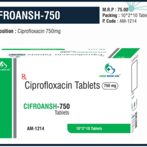 CIFROANSH-750 (Ciprofloxacin 750mg)