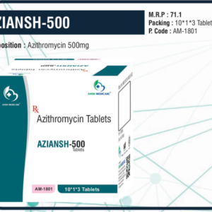 AZIANSH-500 (Azithromycin 500mg)