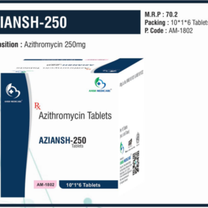 AZIANSH-250 (Azithromycin 250mg)