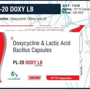 PL-20 DOXY LB (Doxycycline 100mg + Lactic Acid Bacillus)