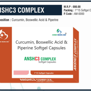 ANSHC3 COMPLEX (Curcumin + Boswellic Acid + Piperine)