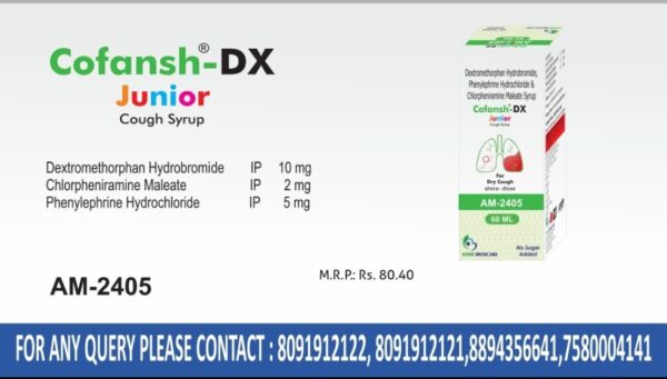 Cofansh-DX Junior Cough Syrup